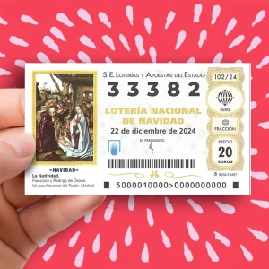Lotería Navidad 2024 33382