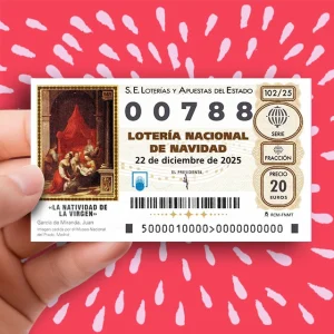Lotería Navidad 2025 00788