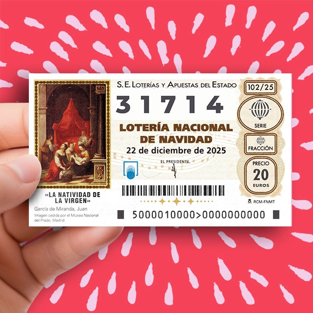 Lotería Navidad 2025 31714