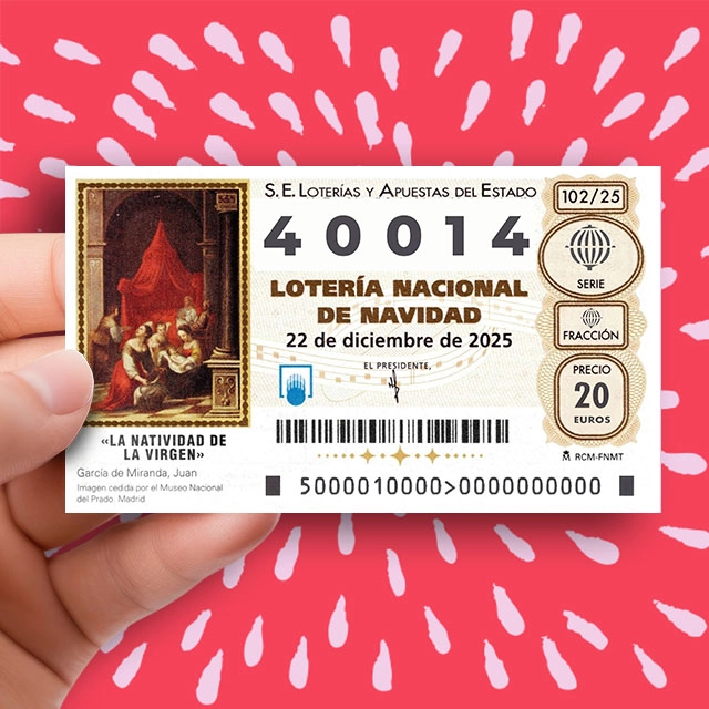 Lotería Navidad 2025 40014