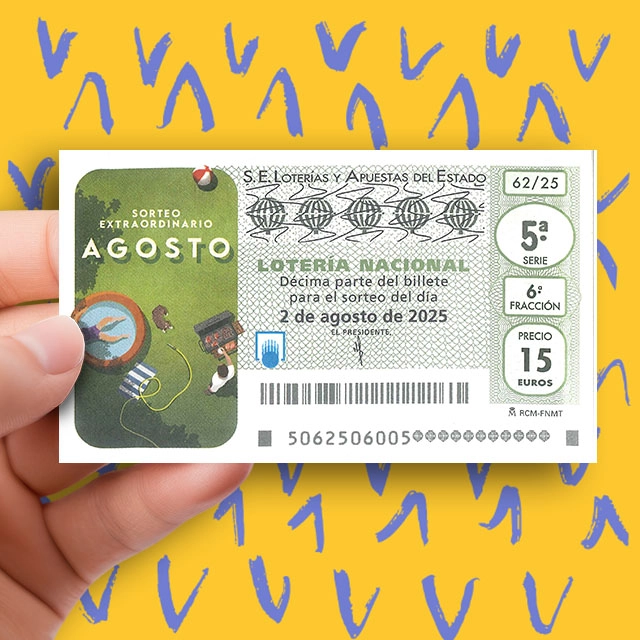 lotería nacional sorteo extraordinario 2 agosto 2025