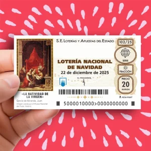 Lotería Navidad 2025 generico
