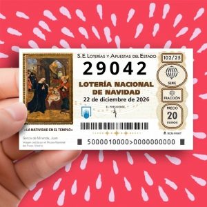 Diesmar Lotería de Navidad 2026 - 29042