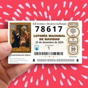 Inaca Lotería de Navidad 2026 - 78617